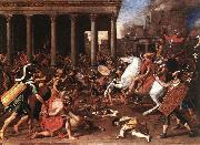 Poussin, The Destruction of the Temple at Jerusalem afg